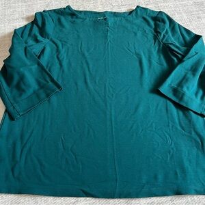 Chico’s Teal Women's Top Size 2 Large